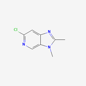 molecular formula C8H8ClN3 B12330976 6-chloro-2,3-dimethyl-3H-imidazo[4,5-c]pyridine 