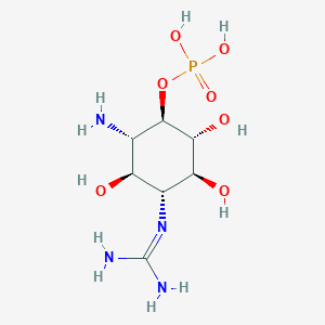 1D-3-amino-1-guanidino-1,3-dideoxy-scyllo-inositol 4-phosphate