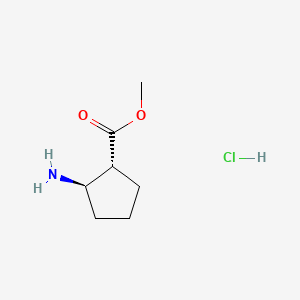 trans-Methyl 2-aminocyclopentanecarboxylate hydrochloride