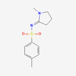 4-Methyl-N-(1-methylpyrrolidin-2-ylidene)benzenesulfonamide