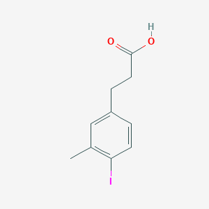 Benzenepropanoic acid, 4-iodo-3-methyl-