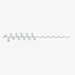 molecular formula C24H38O2 B1233105 Tetracosapentaenoic acid 