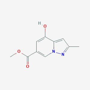 Methyl 4-hydroxy-2-methylpyrazolo[1,5-a]pyridine-6-carboxylate