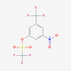 3-Nitro-5-(trifluoromethyl)phenyl trifluoromethanesulfonate