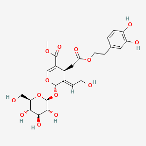 molecular formula C25H32O14 B1233109 10-Hydroxyoleuropein CAS No. 84638-44-8