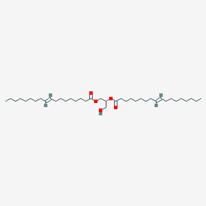 molecular formula C39H72O5 B12331103 [3-hydroxy-2-[(E)-octadec-9-enoyl]oxypropyl] (E)-octadec-9-enoate 