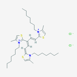 molecular formula C38H61Cl2N3S3 B1233113 Platonin CAS No. 6009-02-5