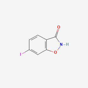 6-Iodo-1,2-benzisoxazol-3-OL