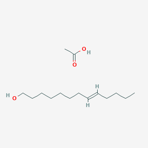 molecular formula C15H30O3 B12331159 8-Tridecen-1-ol, acetate, (E)- 