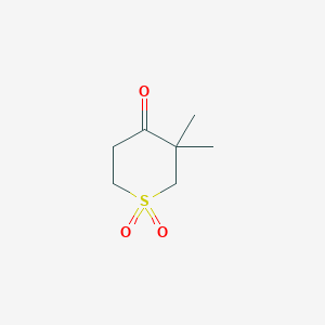 3,3-Dimethyldihydro-2H-thiopyran-4(3H)-one 1,1-dioxide