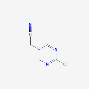 2-(2-Chloropyrimidin-5-yl)acetonitrile