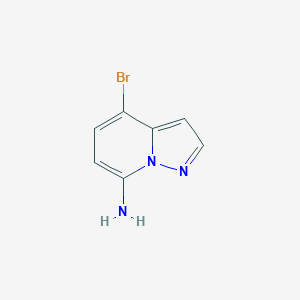 4-Bromopyrazolo[1,5-a]pyridin-7-amine