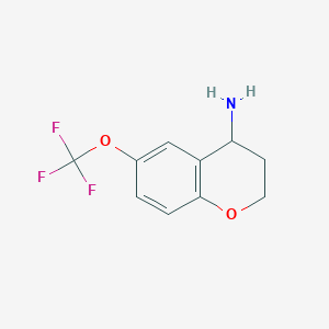 6-(Trifluoromethoxy)chroman-4-amine