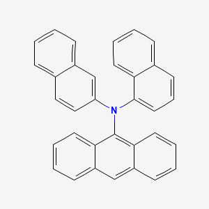 9-Anthracenamine, N-1-naphthalenyl-N-2-naphthalenyl-