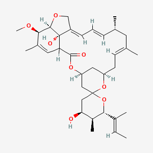 molecular formula C35H50O8 B1233132 LL-F 28249gamma CAS No. 102042-18-2