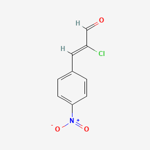 2-Chloro-3-(4-nitro-phenyl)-propenal