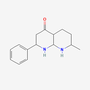 7-methyl-2-phenyl-2,3,4a,5,6,7,8,8a-octahydro-1H-1,8-naphthyridin-4-one