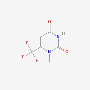 1-Methyl-6-(trifluoromethyl)-1,3-diazinane-2,4-dione