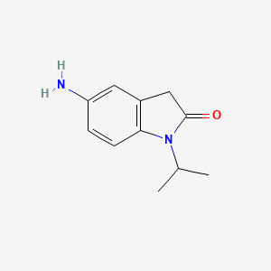 2H-Indol-2-one, 5-amino-1,3-dihydro-1-(1-methylethyl)-