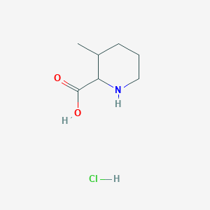 3-Methylpiperidine-2-carboxylic acid hydrochloride