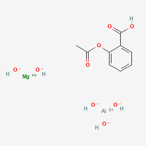 Aluminium hydroxide mixture with aspirin and magnesium hydroxide