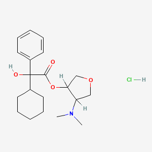 molecular formula C20H30ClNO4 B1233155 Lilly 82537 CAS No. 60383-82-6