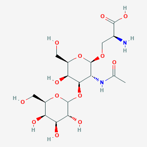 O-(3-O-D-galactosyl-N-acetyl-beta-D-galactosaminyl)-L-serine