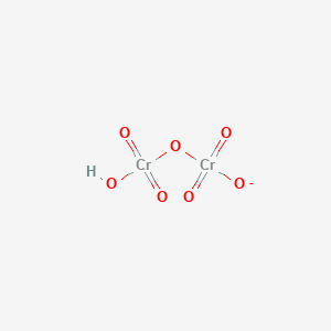 molecular formula Cr2HO7- B1233165 重铬酸氢钾 