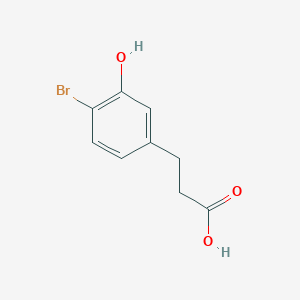 Benzenepropanoic acid, 4-bromo-3-hydroxy-