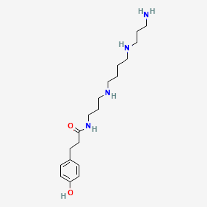 Benzenepropanamide, N-[3-[[4-[(3-aminopropyl)amino]butyl]amino]propyl]-4-hydroxy-