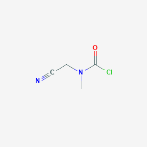 N-(cyanomethyl)-N-methylcarbamoylchloride