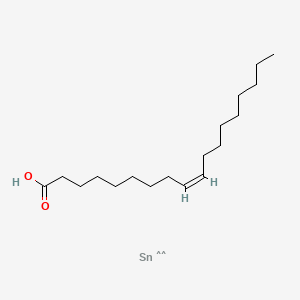 9-Octadecenoic acid (9Z)-, tin(2+) salt (2:1)