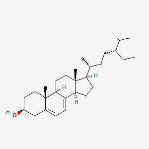 molecular formula C29H48O B1233194 7-Dehydrositosterol CAS No. 521-04-0