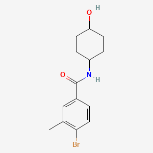 4-Bromo-N-(trans-4-hydroxycyclohexyl)-3-methylbenzamide