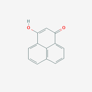 molecular formula C13H8O2 B12331948 3-Hydroxy-1H-phenalen-1-one CAS No. 5472-84-4