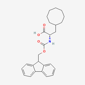 (2S)-3-cyclooctyl-2-(9H-fluoren-9-ylmethoxycarbonylamino)propanoic acid