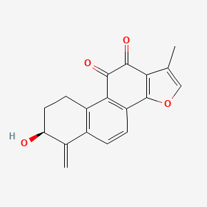 molecular formula C18H14O4 B1233200 3-Hydroxymethylenetanshinquinone 