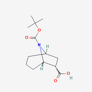 Exo-8-tert-butoxycarbonyl-8-azabicyclo[3.2.1]octane-6-carboxylic acid