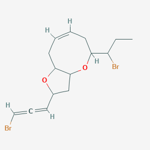 molecular formula C15H20Br2O2 B1233218 Epilaurallene CAS No. 72719-97-2