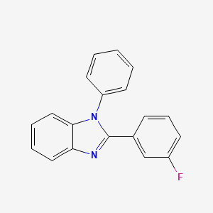 1-Phenyl-2-(3-fluophenyl)benzimidazole