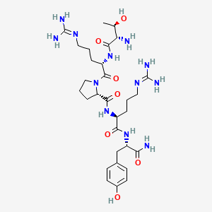 L-Tyrosinamide, L-threonyl-L-arginyl-L-prolyl-L-arginyl-