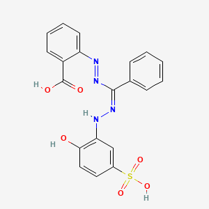 molecular formula C20H16N4O6S B12332229 Zincon CAS No. 59600-76-9