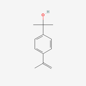 molecular formula C12H16O B12332268 Isopropenyl-alpha,alpha-dimethylbenzyl alcohol CAS No. 24802-06-0