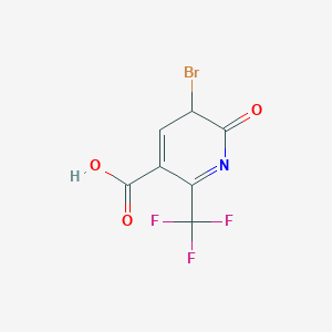 3-Pyridinecarboxylicacid,5-bromo-1,6-dihydro-6-oxo-2-(trifluoromethyl)-