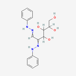 D-arabino-Hexos-2-ulose, bis(phenylhydrazone)