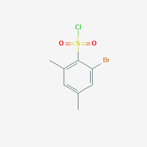 2-Bromo-4,6-dimethylbenzenesulfonyl chloride