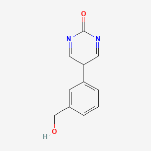 5-[3-(hydroxymethyl)phenyl]-5H-pyrimidin-2-one