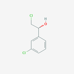 molecular formula C8H8Cl2O B123324 (R)-2-氯-1-(3-氯苯基)乙醇 CAS No. 142763-10-8