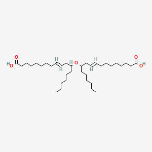 molecular formula C36H66O5 B1233248 Ricinoleic acid dimer CAS No. 79415-97-7