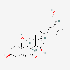 molecular formula C29H46O5 B1233249 Dehydrooogoniol CAS No. 82251-59-0